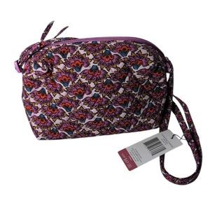 Vera Bradley Outlet Camera Bag Crossbody in Scaevola Fan
